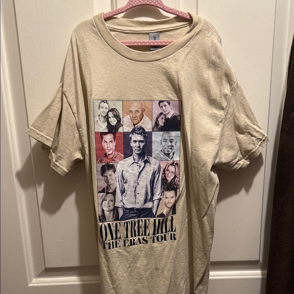 One Tree Hill Beige Graphic T-Shirt Eras Tour